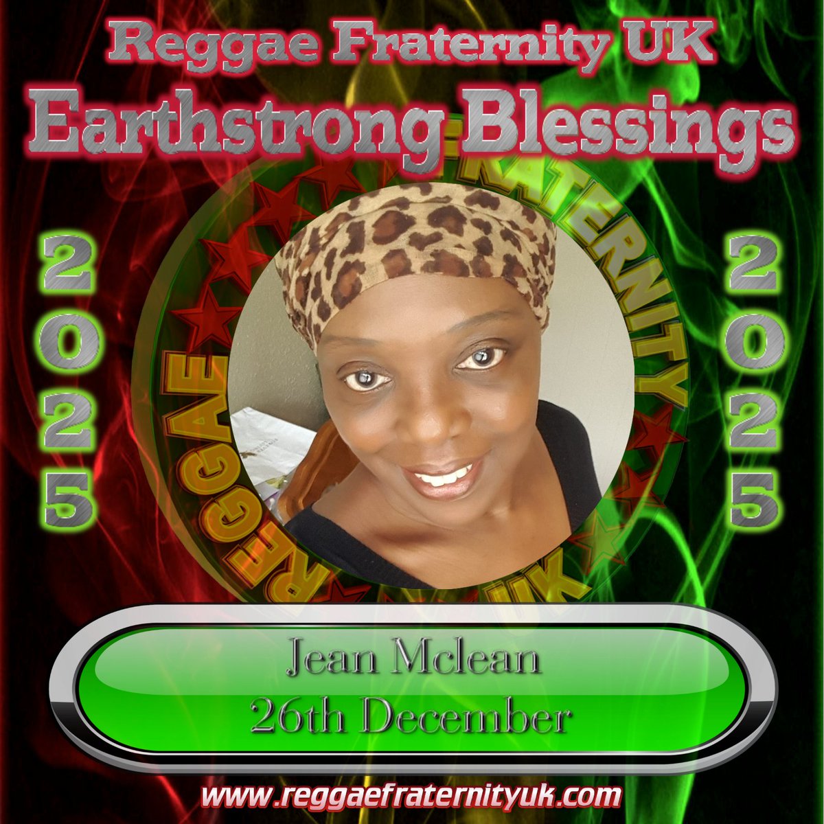 regfraternityuk's tweet image. RFUK sends Earthday Blessings to Reggae Baby Jean McLean on her Special day 🎊🎊🎤🎶🎉🥂🍾🍹🎈🎉🎉🎂🎂💕Fulljoy your day @jeanmcleanrakareggaebaby  #rfuk #reggae #reggaemusic #earthstrong #artist #singer #promotingukreggaeexcellence #jeanmclean #reggaebaby 🥂🍾🎉