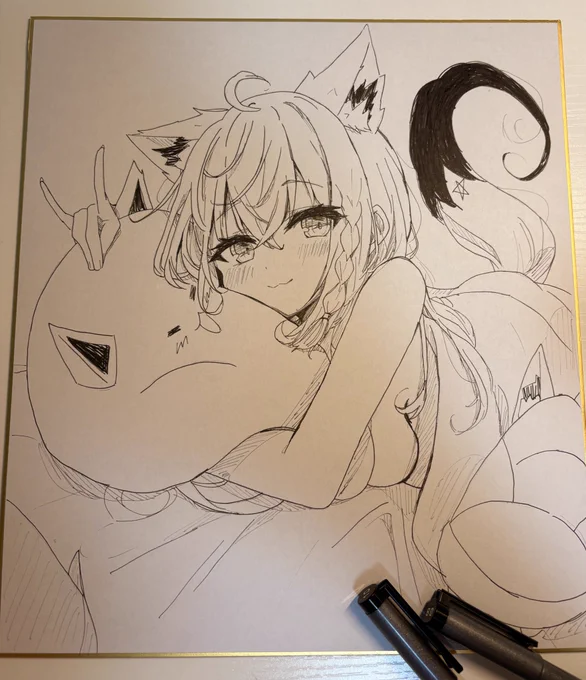 色紙フブちゃん🌽 