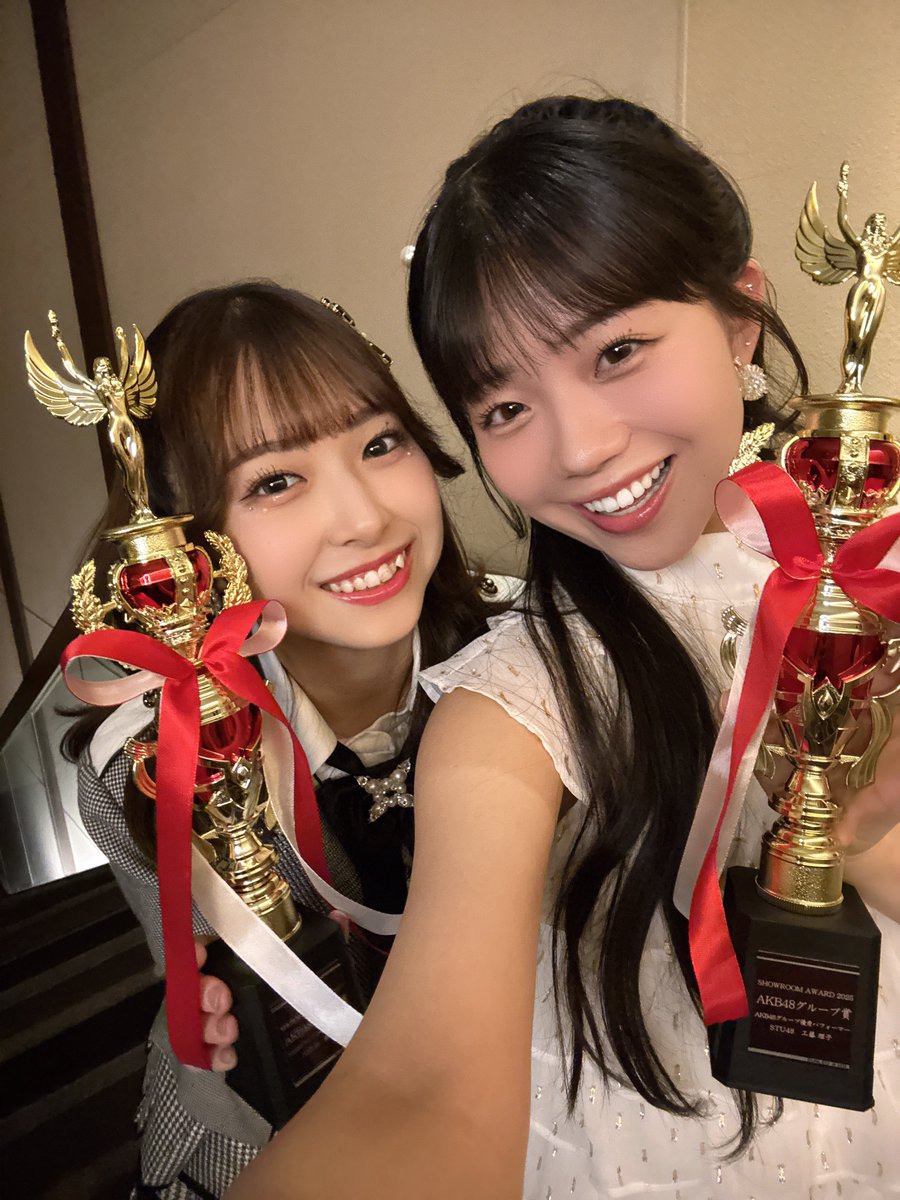 48Gの方ともっと仲良くなれた一日になった〜🩵 控え室でずっとお話しし