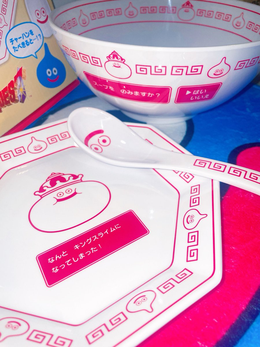 良すぎ。かわいすぎ。 チャーハン皿とレンゲセット🍥 ラーメンどんぶり