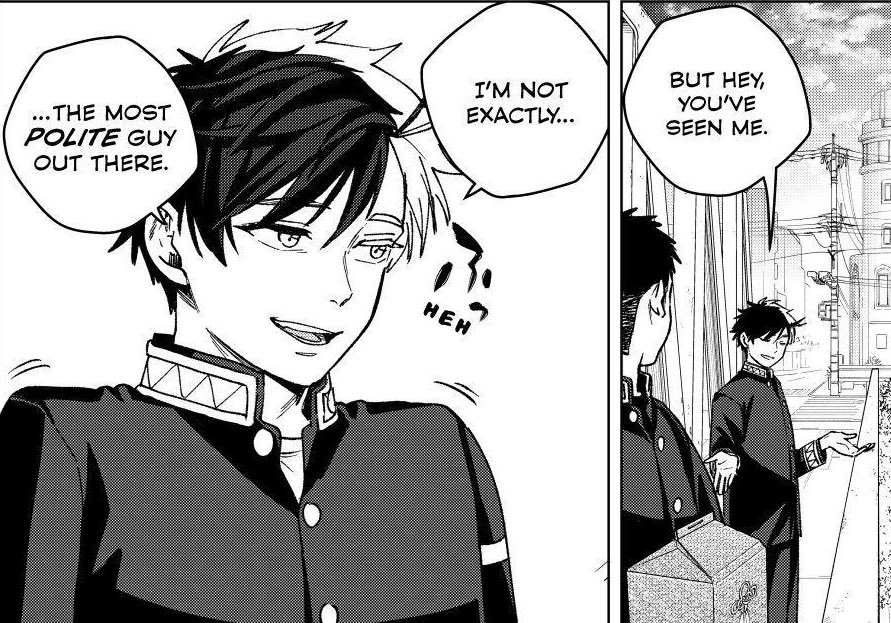 sazqrn's tweet photo. momiji probably thought that it was ridiculous when sakura said that he’s not the “most polite guy out there”, sure momiji first impression of sakura is not that good but the fact that those people in sakura past treated him like garbage really made no sense to him. #WB202 https://t.co/NYXbWNTXlB