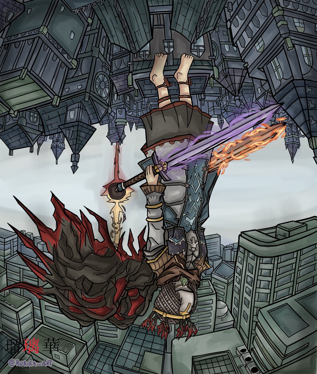 Commissioned a Pontiff x Shadow mashup design by the amazing <a href="/rurika_art/">Rurika (commissions open)</a> !! Such a fun experience and SUCH cool art! :D