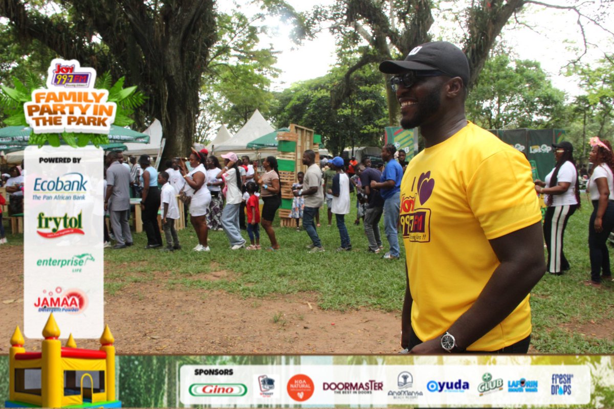 Joy997FM's tweet photo. The crowd, the energy and excitement is brought to you by the Joy FM Family Party In The Park. #JoyPIP https://t.co/u6WP0Ejf9D