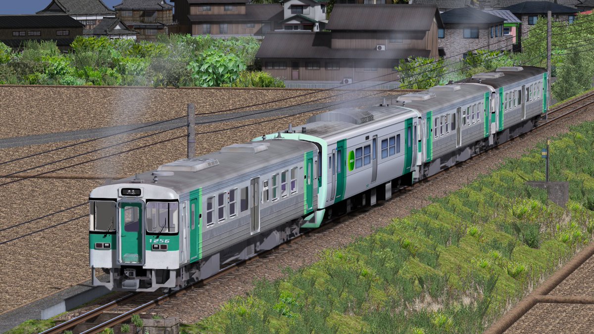 Shima_Funa's tweet photo. 四国1000型・1200型気動車を更新しました。1200型のリニューアル車が選択できるようになりました。 
#RailSim #RSPI公開情報

https://t.co/pTbmkBQRkI https://t.co/sIp1NEwpaU