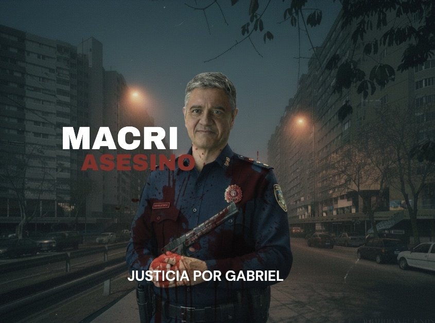 QUE SEA TENDENCIA NACIONAL YA MISMO, BASTA DE IMPUNIDAD <a href="/jorgemacri/">Jorge Macri</a> LA CRUELDAD SE PAGA.

Comentá lo más que puedas usando #MacriAsesino