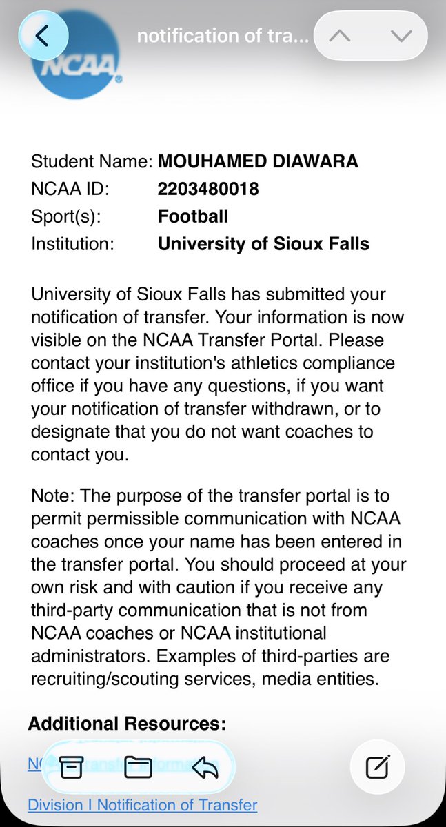 Mouhamed Diawara tweet media