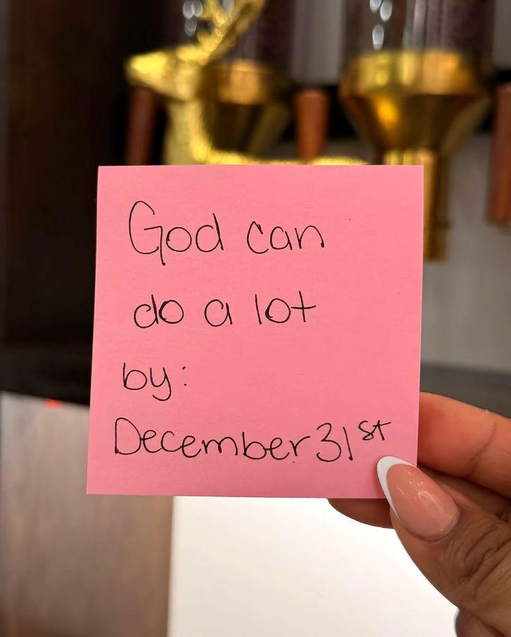 TRUST GOD.