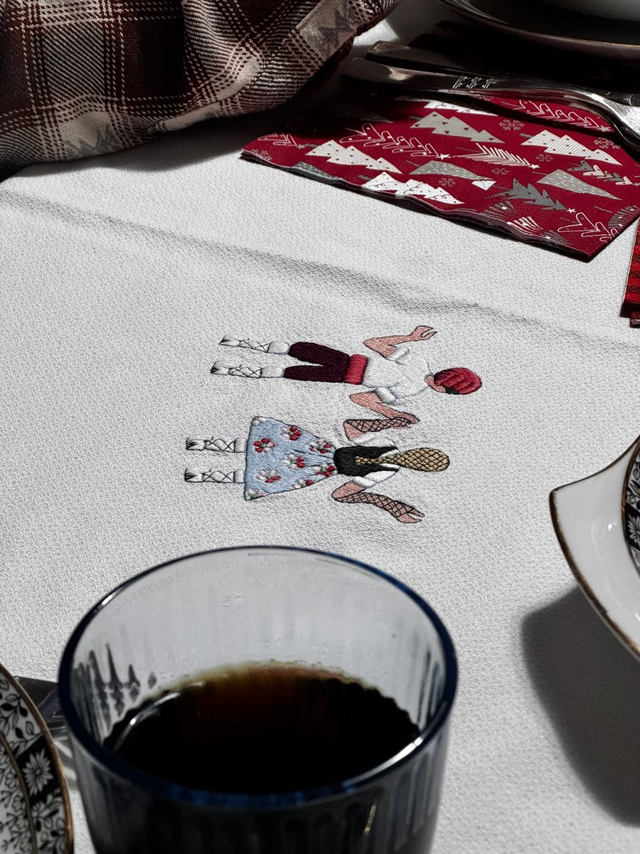 puntueu les estovalles de casa l'àvia