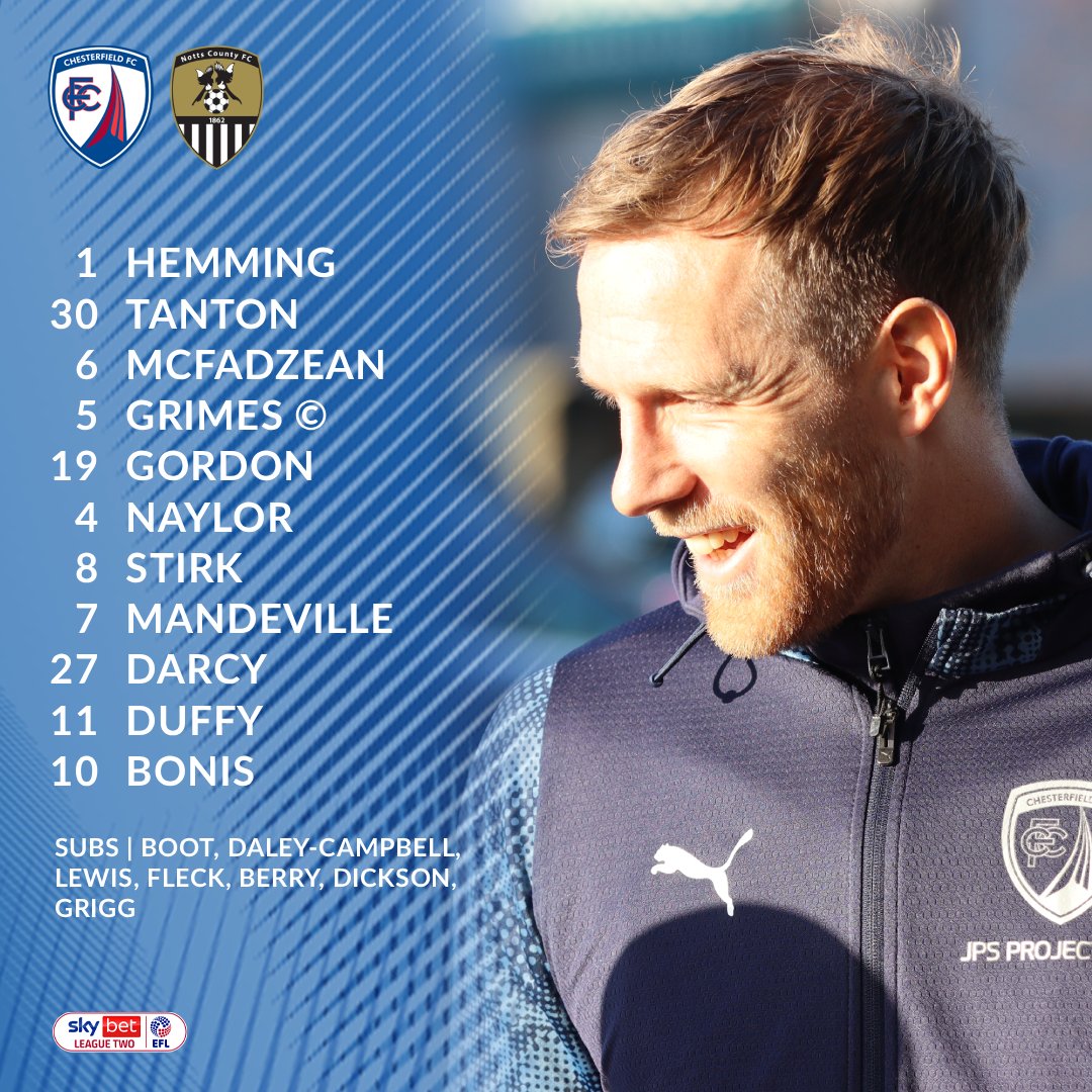 Chesterfield FC tweet media