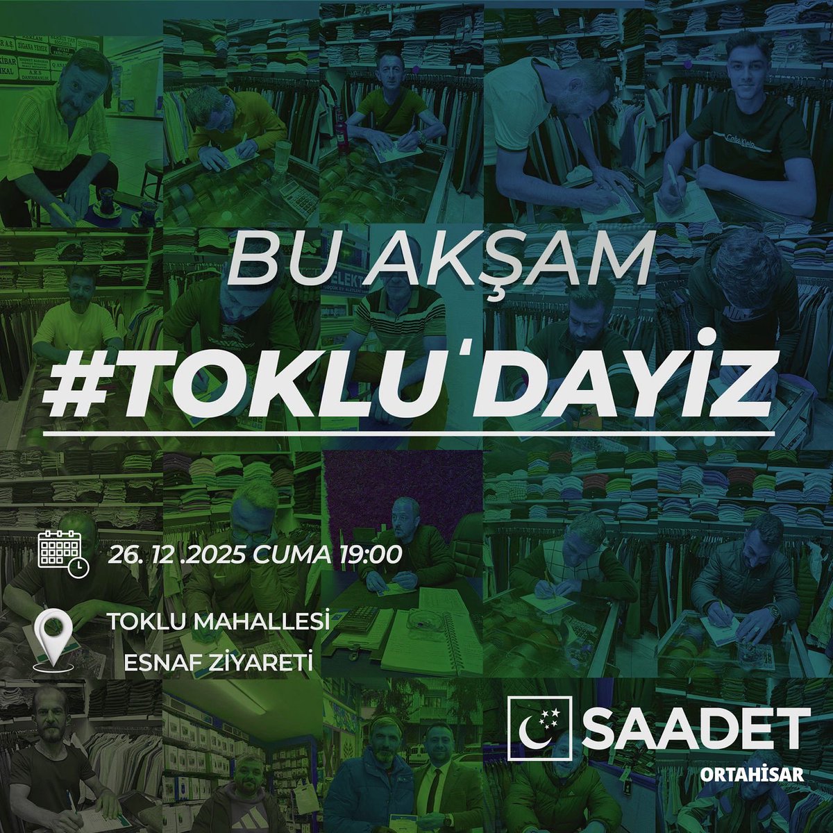 sportahisar's tweet photo. İlçe Başkanımız Burak Turhan ve İlçe Yönetim Kurulu Üyelerimiz, bu akşam Toklu Mahallemizde esnaf ziyareti gerçekleştireceklerdir.
#toklu #Yanındayız #Ortahisar #trabzon https://t.co/h4B9Em5Y8l