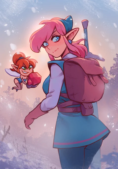 Female Link Friday - Winter Traveler 4 End