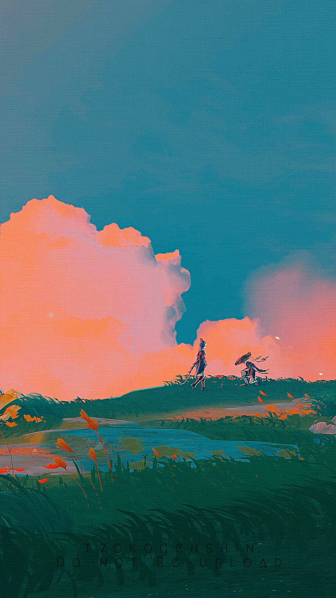 tyokogenshin's tweet image. Even Then, Someone Was There.