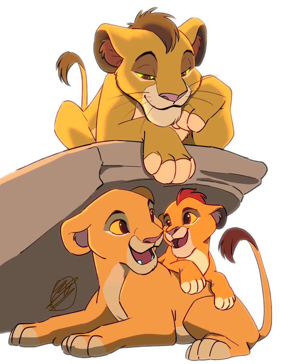 sasamaru_lion's tweet image. キアラとカイオンと…