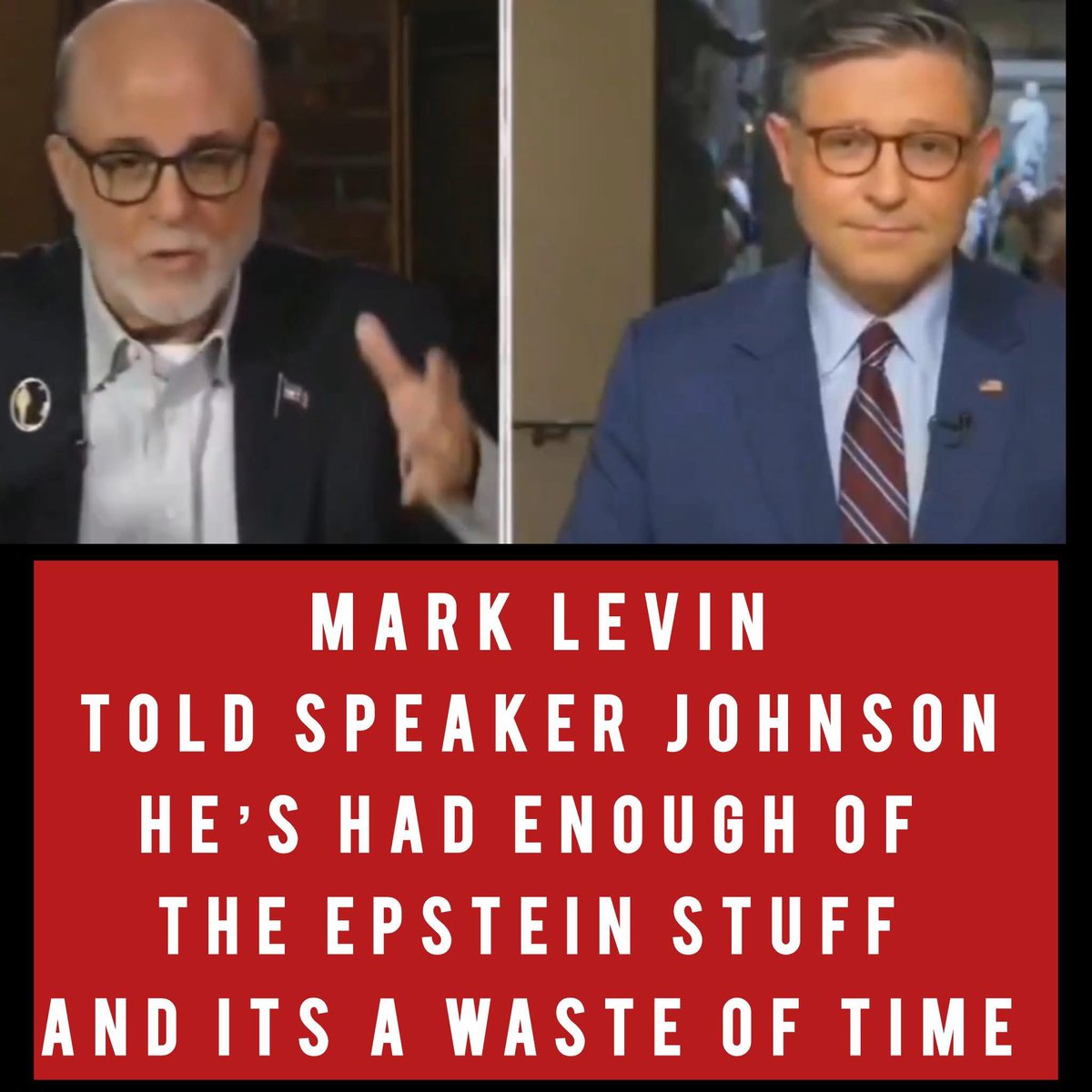 realericmoutsos's tweet image. I can’t believe at one point I ever took Mark Levin seriously. Now he gives me the creeps. This dude needs a one way ticket to Israel, forever.