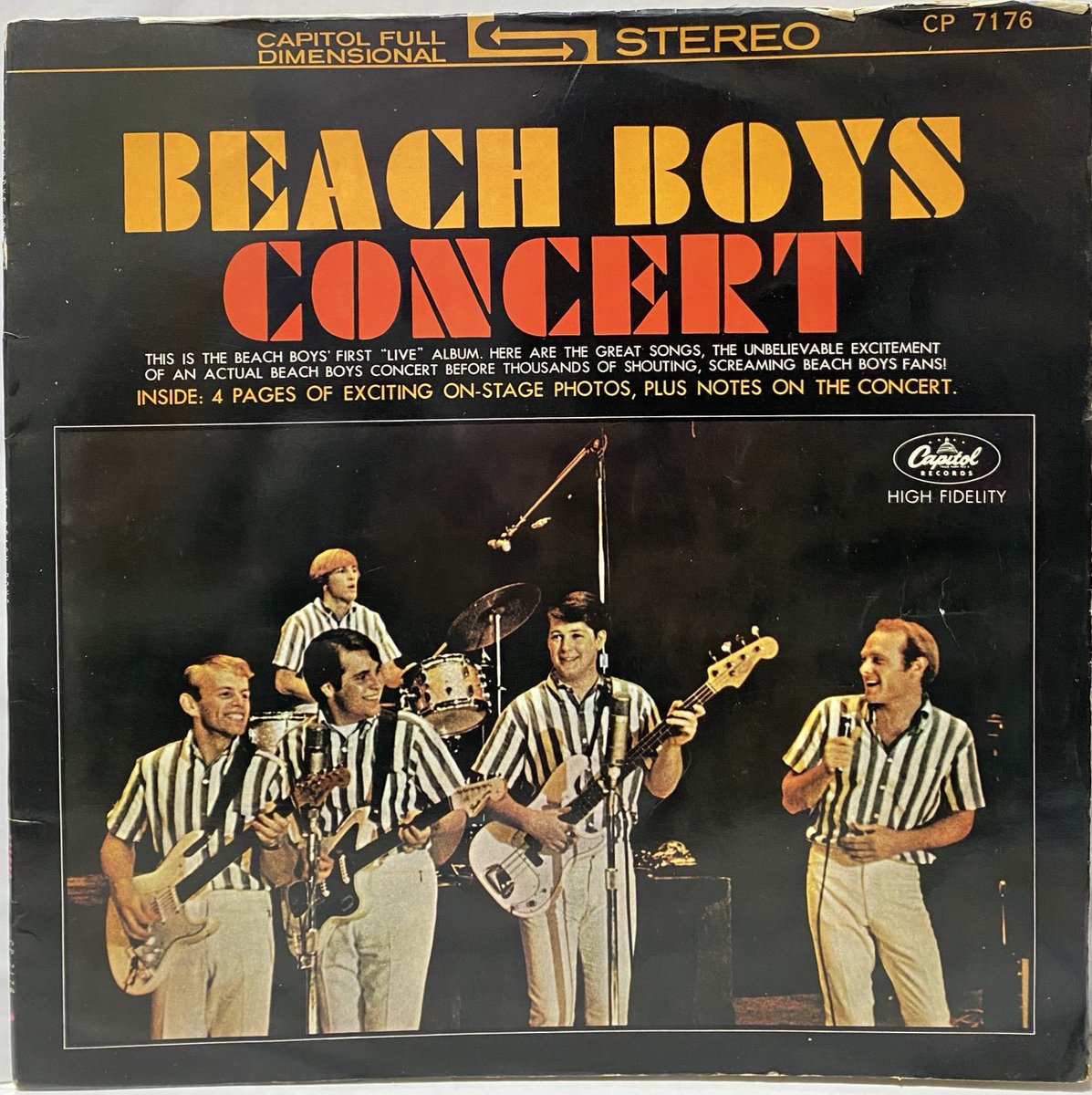 中古盤見つけたら買っちゃうシリーズ 「ビーチ・ボーイズ・コンサート