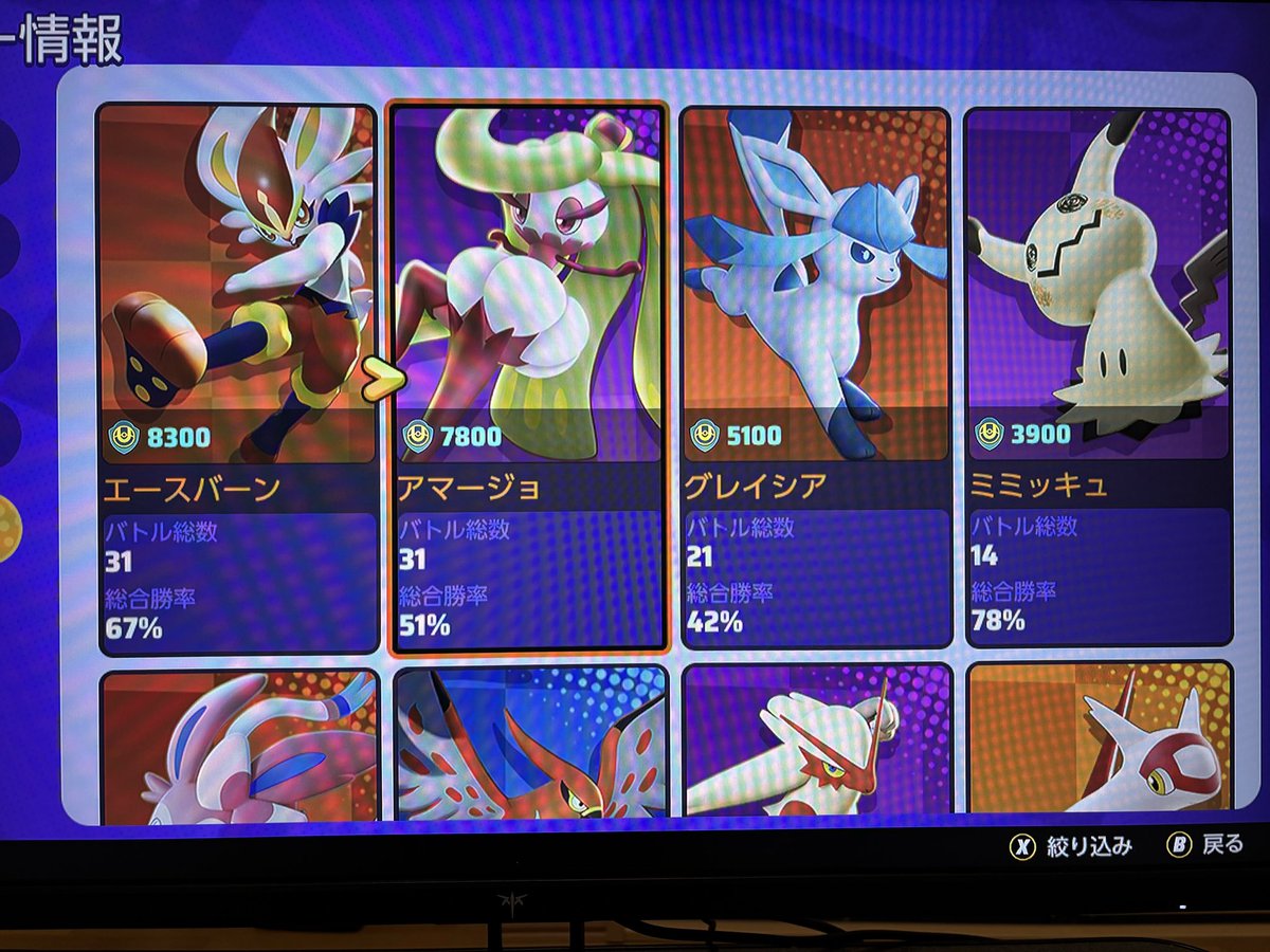 uru020503979880's tweet photo. レジェンドあざます〜
割と沼ったけど55%くらいでいけました
1600よりは到達しやすい＼(^o^)／
エスバとかげうちシャドクロミミッキュなんか仕上がってる👻
今期も遊んでくれた方ありがとうございます🙇 https://t.co/2VbhASnHMC