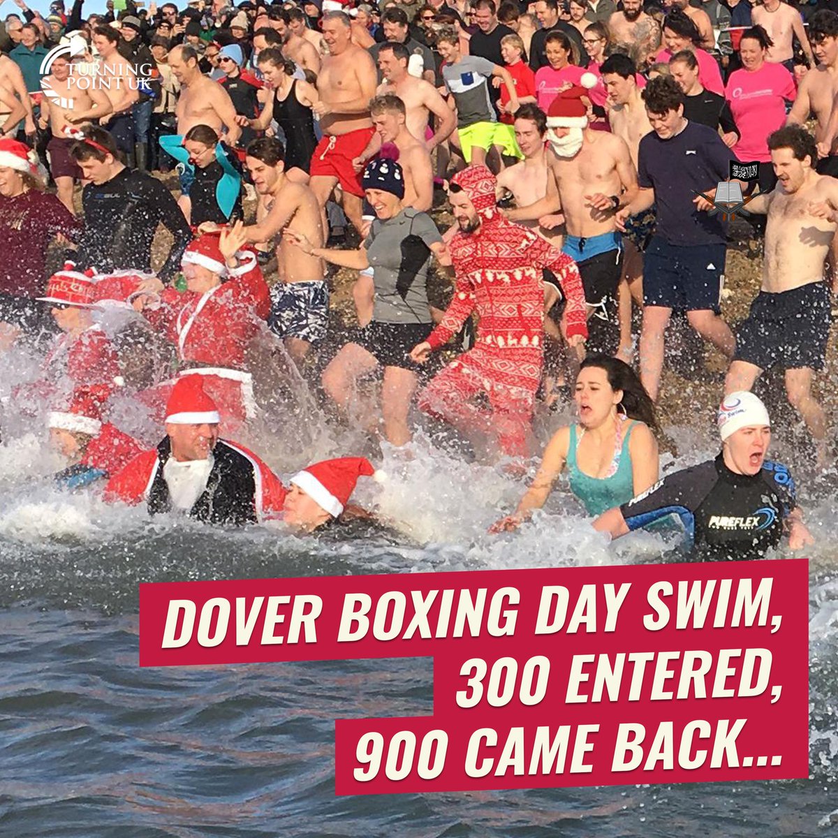Seems the Boxing Day Swim takes place almost every day now…