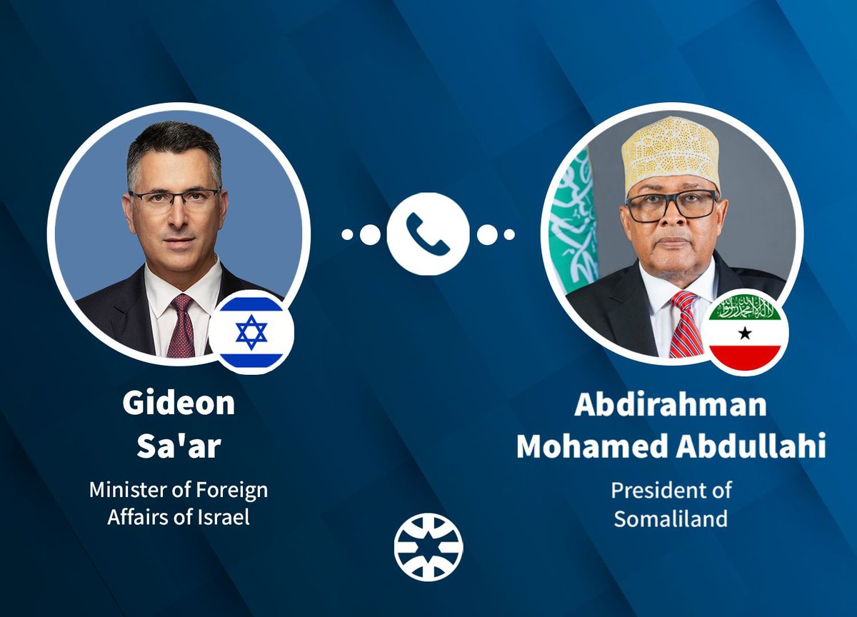 I was glad to speak just now with the President of Somaliland Abdirahman Mohamed Abdullahi, on th...