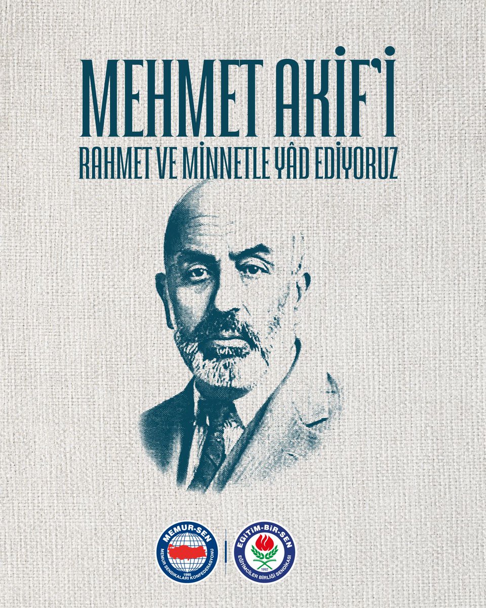 İstiklal Marşı’mızın şairi Mehmet Akif Ersoy, millî mücadelenin sesi, inandığı değerler uğruna bedel ödemekten kaçınmayan bir dava adamıdır.

Hayatı ve eserleriyle dürüstlüğün, adanmışlığın ve vatan sevgisinin timsali olan Akif, “Asım” şahsiyetinde ideal bir neslin yol haritasını