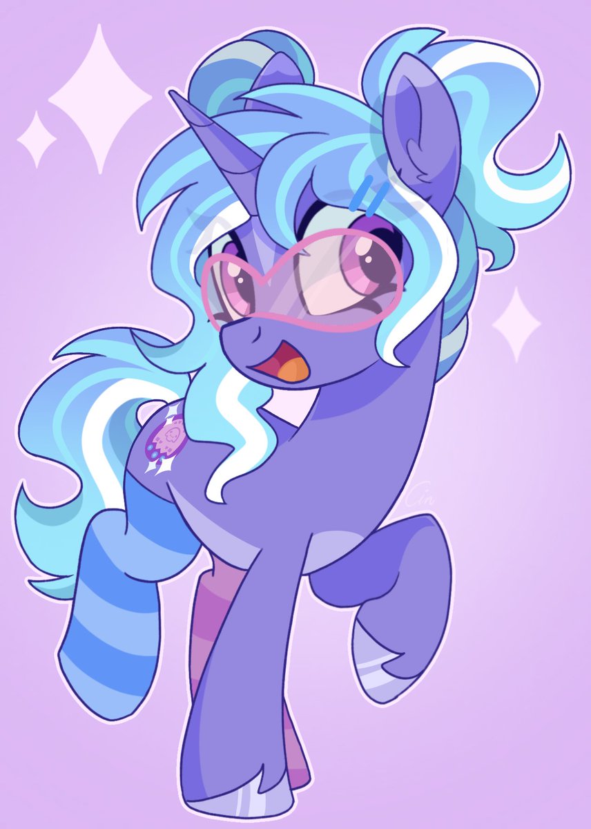 Haven’t drawn Digi in a while 👾💜💙

#mlp #mylittlepony #brony