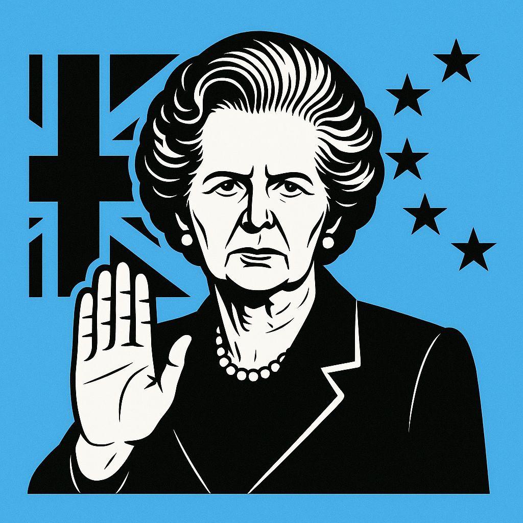 📅 1990 : un discours de 10 minutes change la trajectoire du Royaume‑Uni. Margaret Thatcher prononce son fameux « No, no, no ». Trois refus… un symbole de souveraineté. 🇬🇧 #HistoireÉconomique