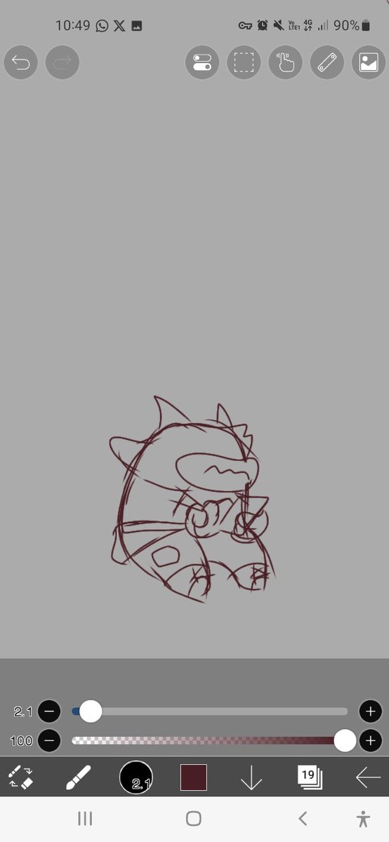 drawing before going to work