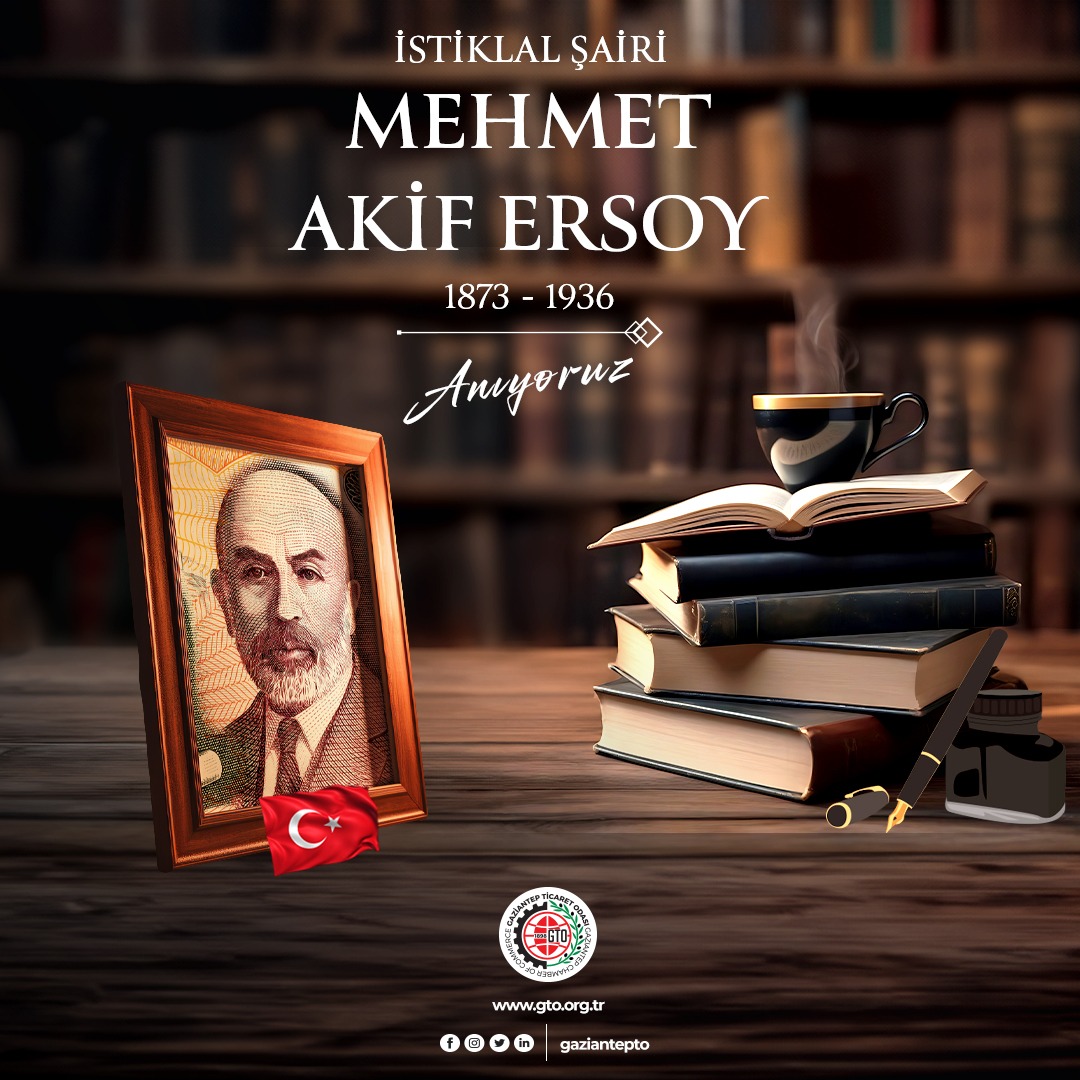 “Allah bu millete bir daha İstiklal Marşı yazdırmasın” diyen İstiklal Şairi Mehmet Akif Ersoy’u, vefatının yıl dönümünde saygı ve rahmetle anıyoruz.