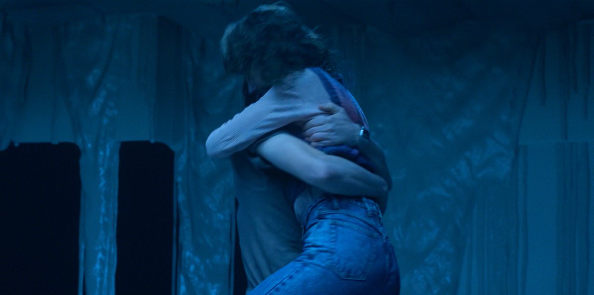 kittyurisunset's tweet image. “Nancy is finally free of #him” 

Yet this is how she acts with him AFTER their breakup…. This is where she clearly wants to be.