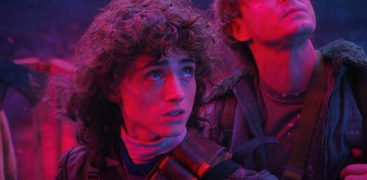 kittyurisunset's tweet image. “Nancy is finally free of #him” 

Yet this is how she acts with him AFTER their breakup…. This is where she clearly wants to be.