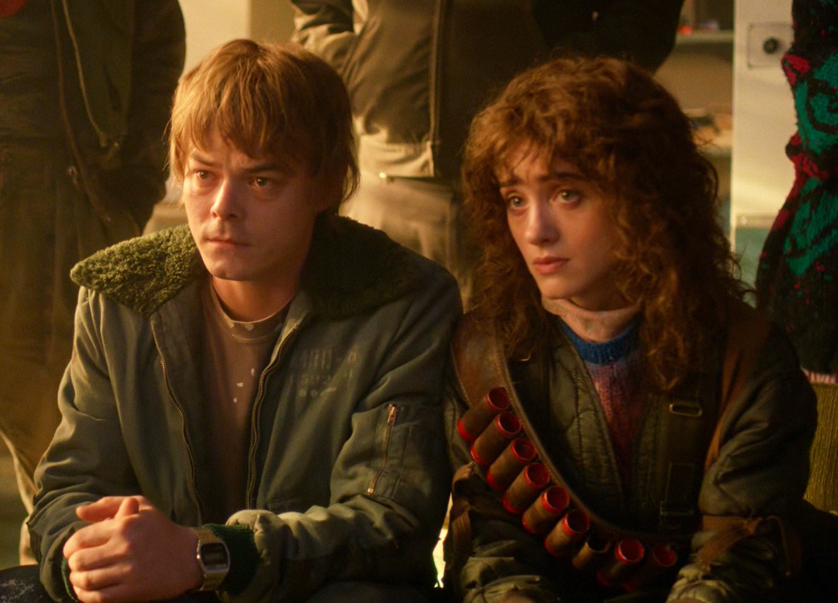 kittyurisunset's tweet image. “Nancy is finally free of #him” 

Yet this is how she acts with him AFTER their breakup…. This is where she clearly wants to be.