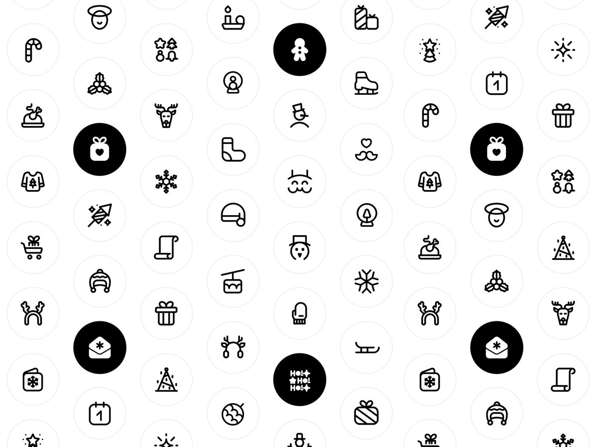 iconsax's tweet photo. Holiday flow still active 🔥
1,200 free Christmas icons ready to plug into real UI systems. https://t.co/8jIgOH0Hnc