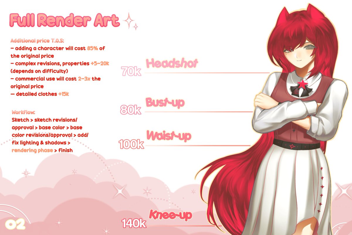 irialyne's tweet image. `⋆⁺₊⋆ 🏵 OPEN COMMISSION! 🐈 ⋆⁺₊⋆

—helloo! i'm opening commission for locals (🇮🇩), currently 5 slots are still open ^_^

kindly DM me if you're interested or if you intend to ask any questions ★~

#opencommission #commissionsopen #commission #zonauang #artidn