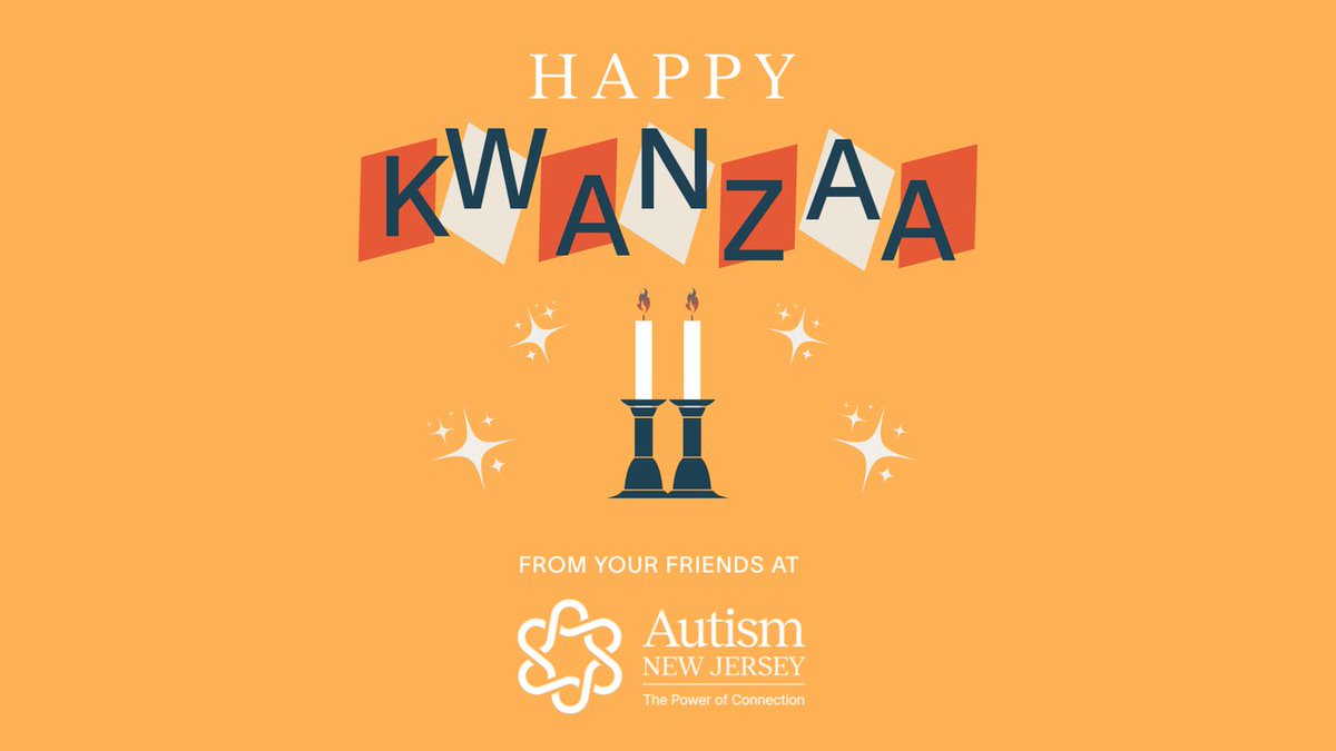 AutismNJ's tweet image. May this festive season inspire us to continue working towards equity and understanding in every aspect of life. ✨

#KwanzaaCelebration #AutismSupport #AutismNJ