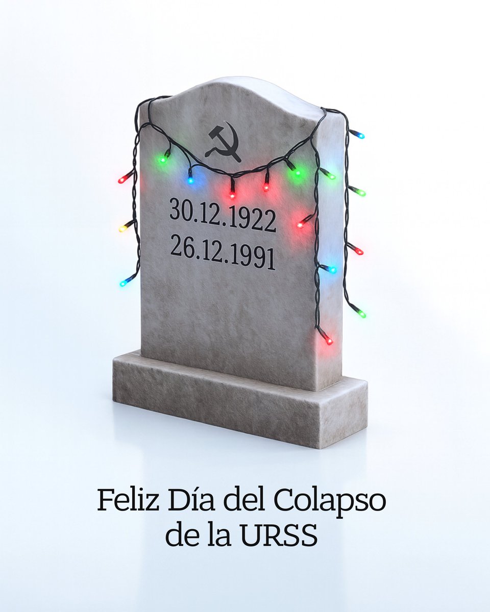 En este día de 1991, la Unión Soviética dejó de existir definitivamente. Un momento que pasó a la historia como un triunfo de la libertad.

Su disolución puso fin a un régimen construido sobre la represión, la censura, el terror político, las hambrunas genocidas, las