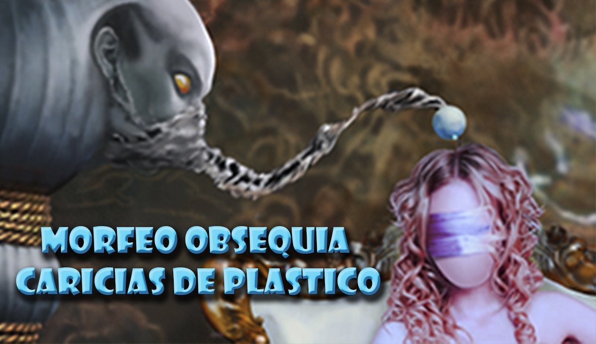 MORFEO OBSEQUIA CARICIAS DE PLASTICO
Ilustración y prosa de O. Mejía

Con pasos lentos y cautelosos fue al encuentro de lo que venía. Era un hombrecito de baja estatur…

CLICK AQUÍ👇👇
omejiaartist.blogspot.com/2023/02/morfeo…