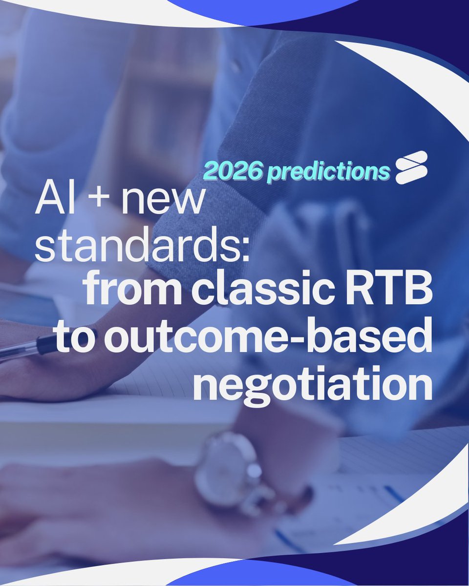 eplanning_net's tweet photo. In 2026, AI becomes the default programmatic engine 🤖⚙️ and the pipes must evolve. OpenRTB is tight for richer signals, boosting AdCP + agentic outcome negotiation 🎯 At E-Planning, we believe winners blend automation with control. #AI #GenAI #RTB #AdTech #AdCP https://t.co/8oEmbvaQVm