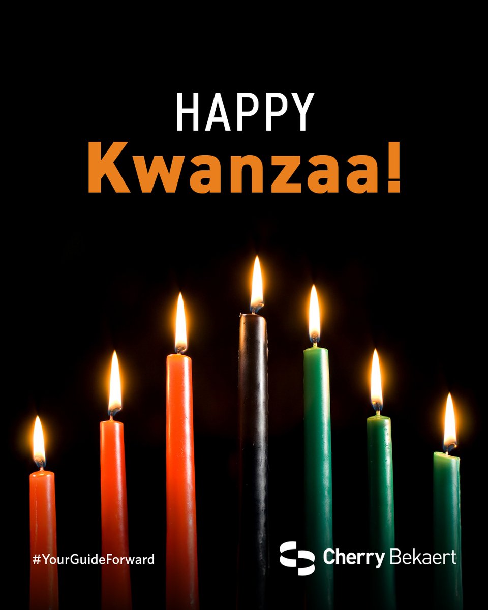Happy Kwanzaa! May your celebration be filled with joy and gratitude!