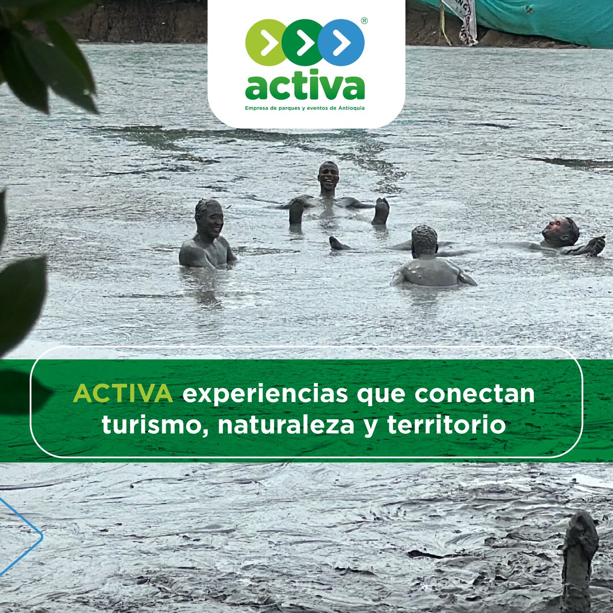 Desde Antioquia para Colombia y el mundo.
Un destino que une naturaleza, turismo responsable y bienestar.
ACTIVA trabaja para que el territorio se viva y se cuide.
