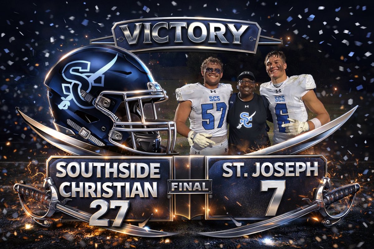 We are counting down the top 10 victories or moments of 2025 for SABRE Football!
#4-How about when the Sabres rolled up to St. Joseph’s and beat them 27-7!!