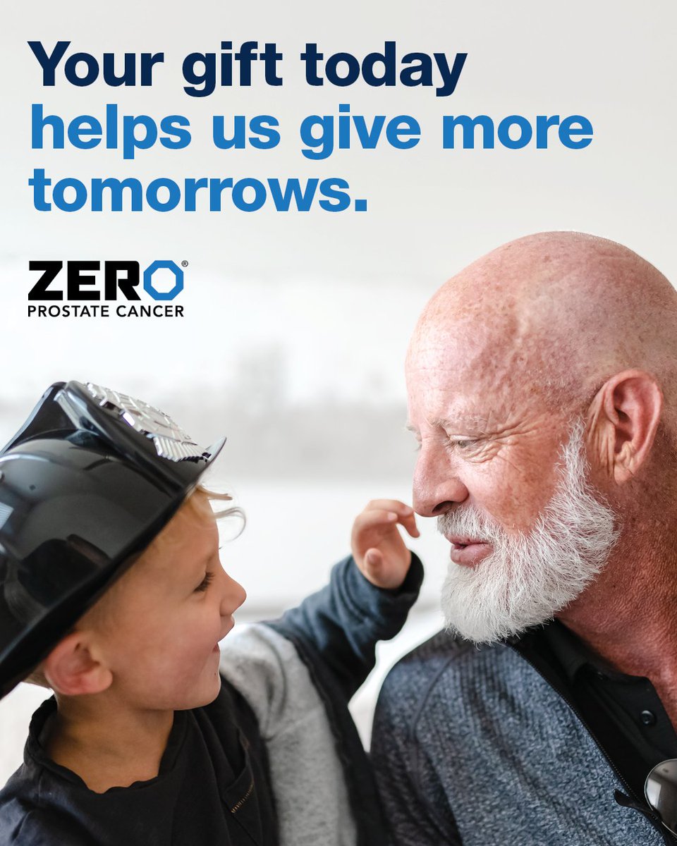 ZEROCancer's tweet image. Finish 2025 strong with our year-end gift match. Every dollar you give goes twice as far, helping us deliver programs and services that increase early detection, effective treatment, survival, and long-term health for men and families impacted by prostate cancer. 

Get matched by…