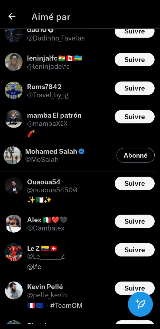 Quand ton tweet reçois le like de Mo Salah... je crois que je peux mourir heureux. 👑🇪🇬