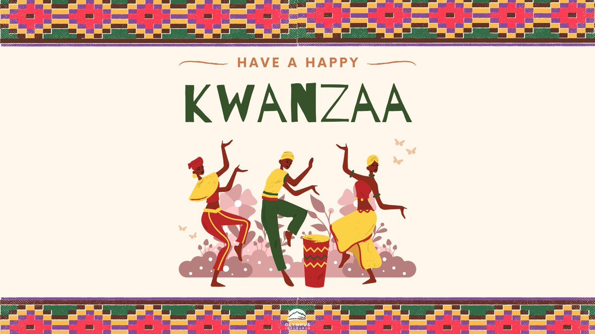 OlympusFL's tweet photo. To those celebrating Kwanzaa, we wish you a joyous and meaningful holiday. 🕯️✨
May the seven principles of Kwanzaa bring reflection, unity, and inspiration throughout the season. https://t.co/iY4ze1XaSB