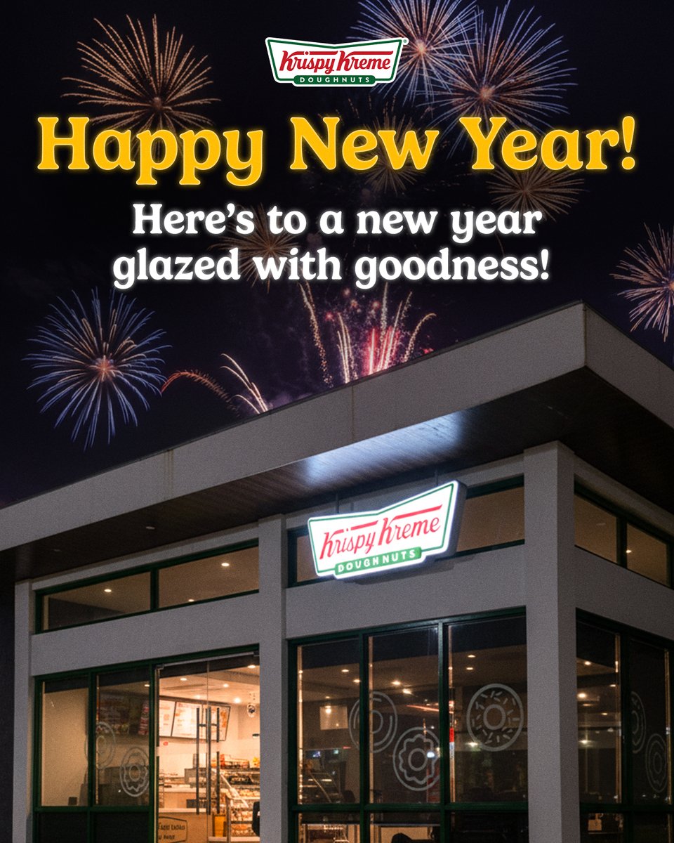 New year, new you, same love for doughnuts 🎇 Celebrate the new year with your KK favs!

#SpotHappy #KrispyKremePH