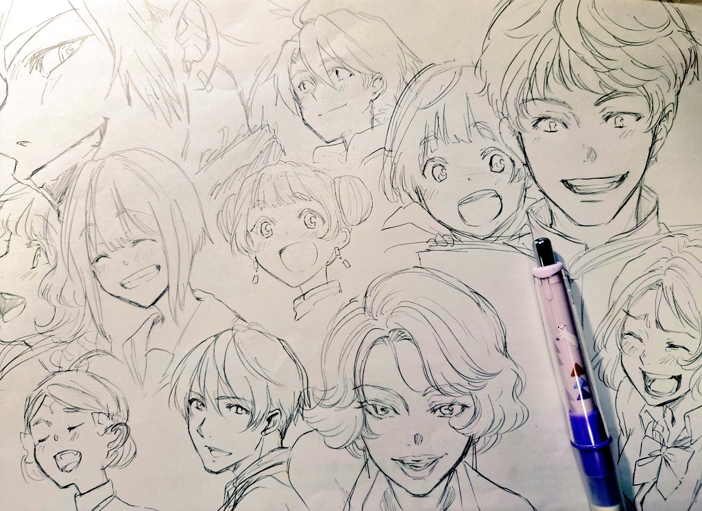 昔、お母さんとの通話中に描いたらくがきを発掘 どことなく平成の