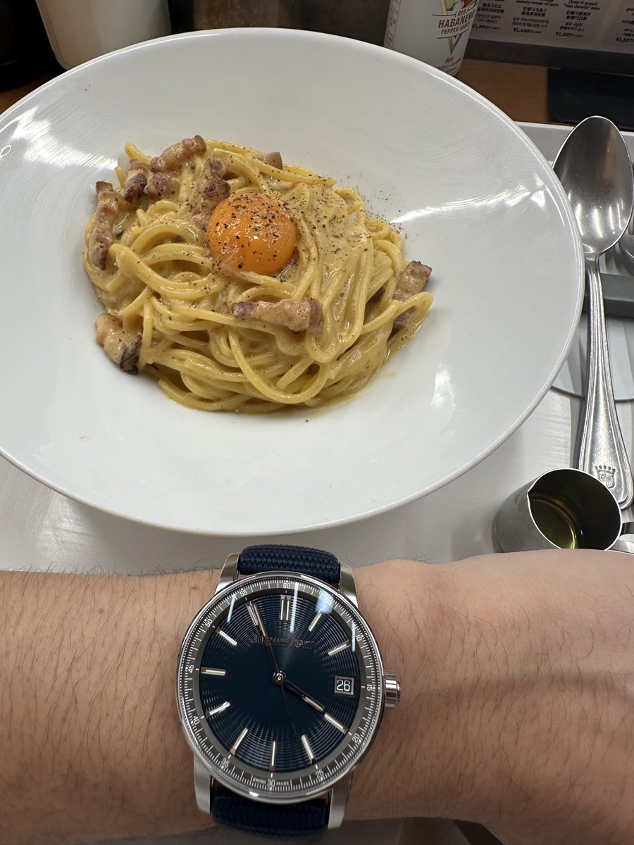 farst_dayto's tweet image. CODEカルボナーラコラボ
今日の忘年会は刺激的過ぎる時間でした…

#AP
#オーデマピゲ
#CODE1159