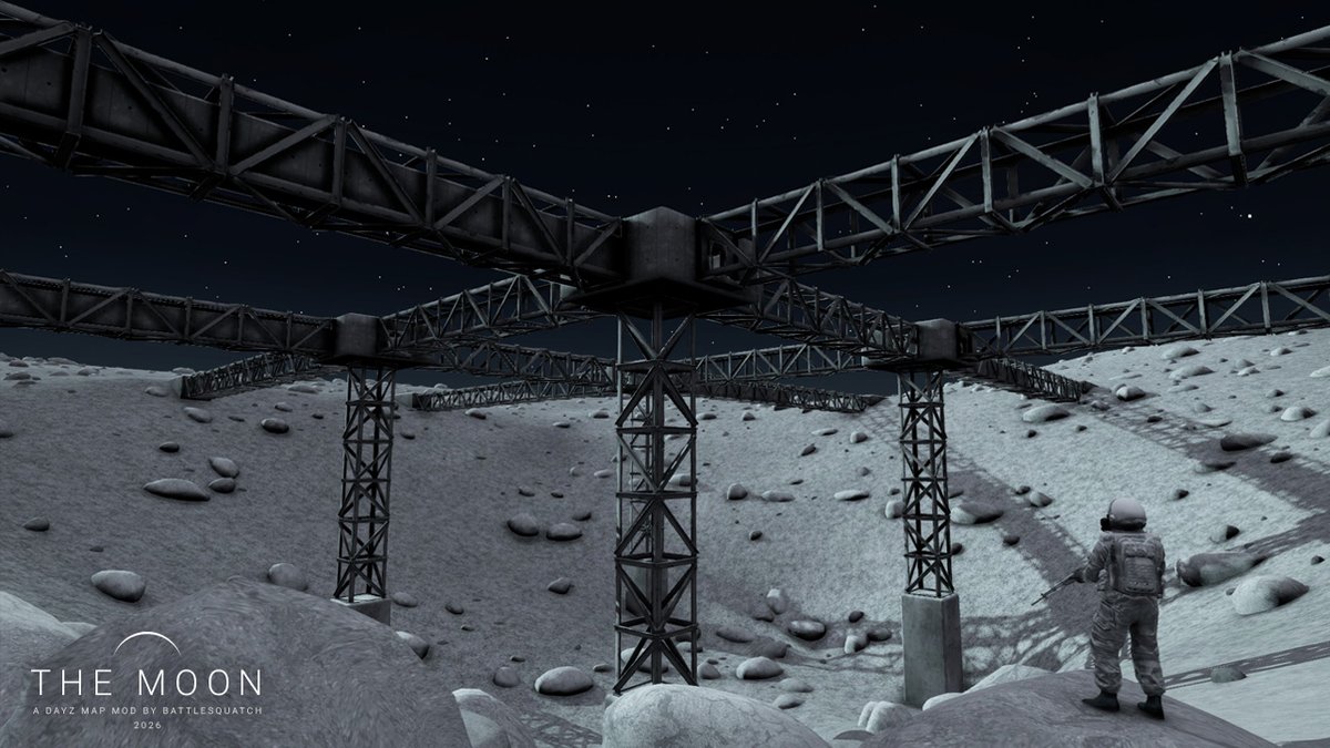 WIP holiday project 
◐ #DayZ #MoonMap