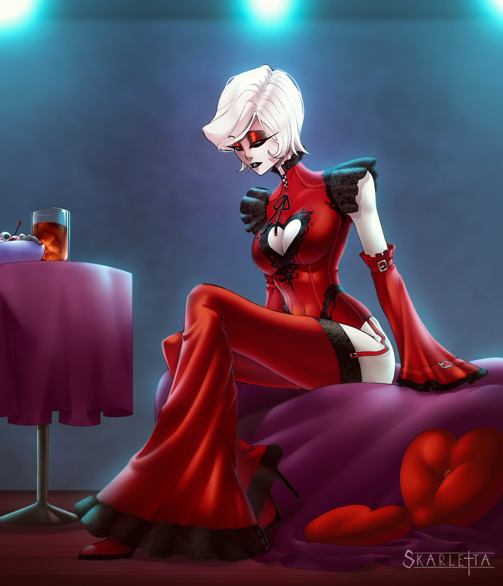 skarletta_arts's tweet image. Finally I can show this Rosie...

#HazbinHotel #HazbinHotelRosie