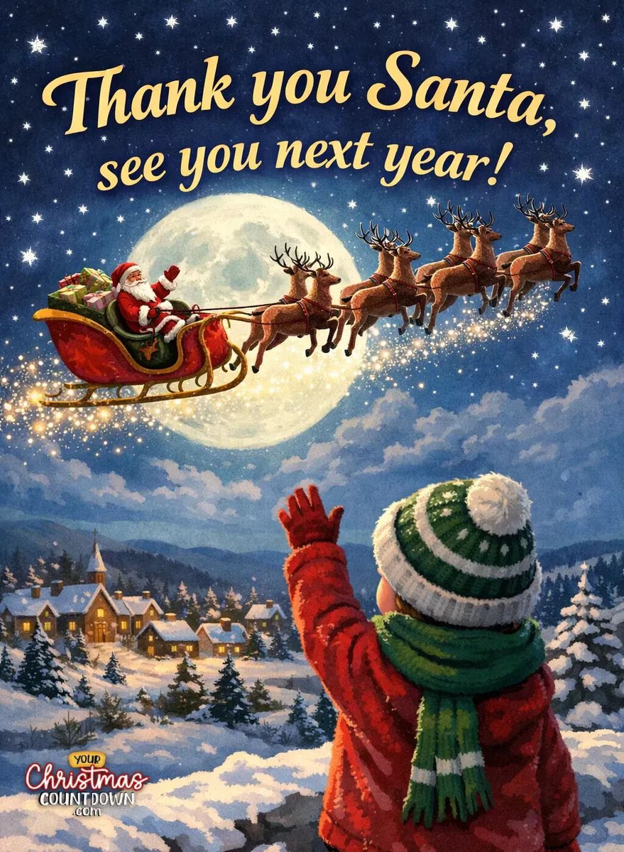 christmas_clock's tweet image. Thank you, Santa ♥️
🕒 YourChristmasCountdown.com 🎄🎅