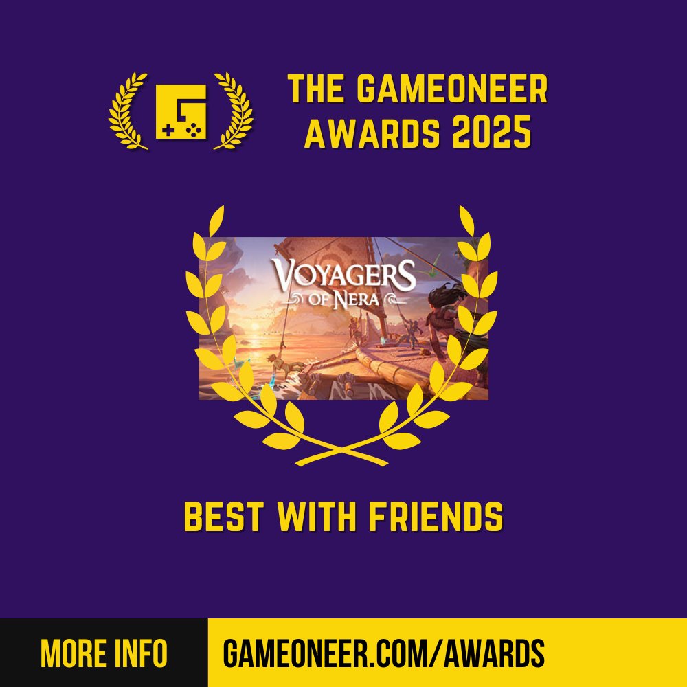 GameoneerGaming's tweet image. The #GameoneerAwards 2025 winner for Best with Friends is...

Voyagers of Nera