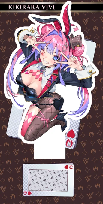 コミックマーケットC107 東56ab ほぱおば アクスタばにーヴィヴィさん2頒布します バニー好きですみません どうぞよろしくお願いします 会場では同イラストのキラキラカード無料頒布予定です 無くなり次第終了でよろしくお願いします メロンさんでも取り扱ってもらってます